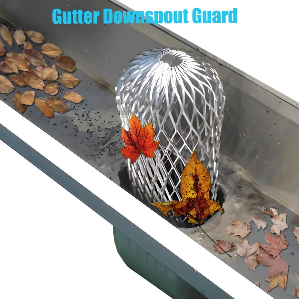 Gutter Downspout Guard 8 Pack Guard Filter Strainer 3.5