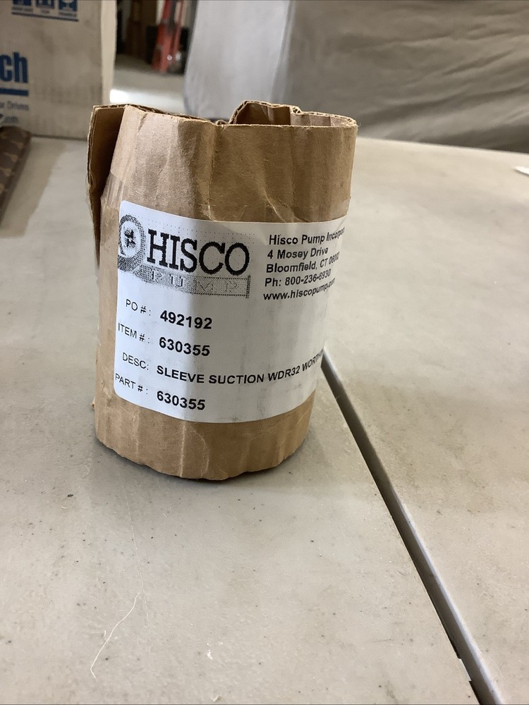 Hisco Pum Suction Sleeve 630355