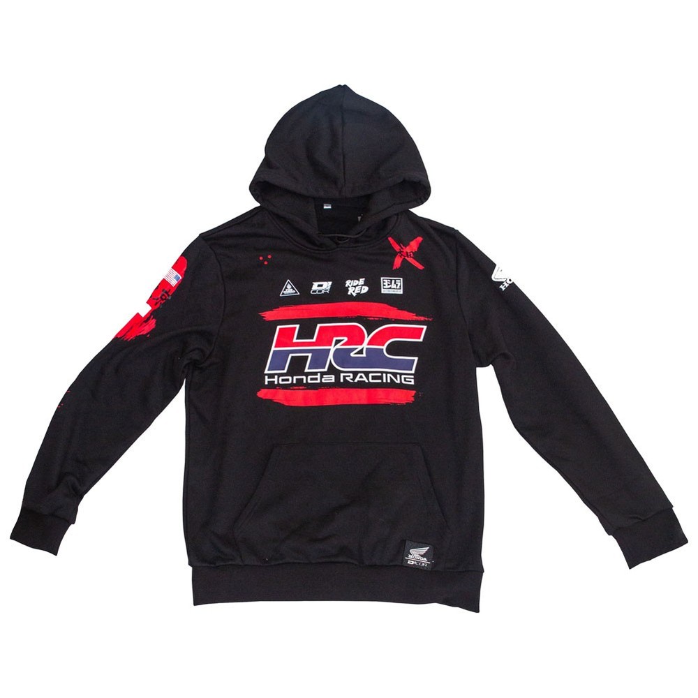 D'Cor Visuals Honda HRC Factory Sweatshirt Medium Black