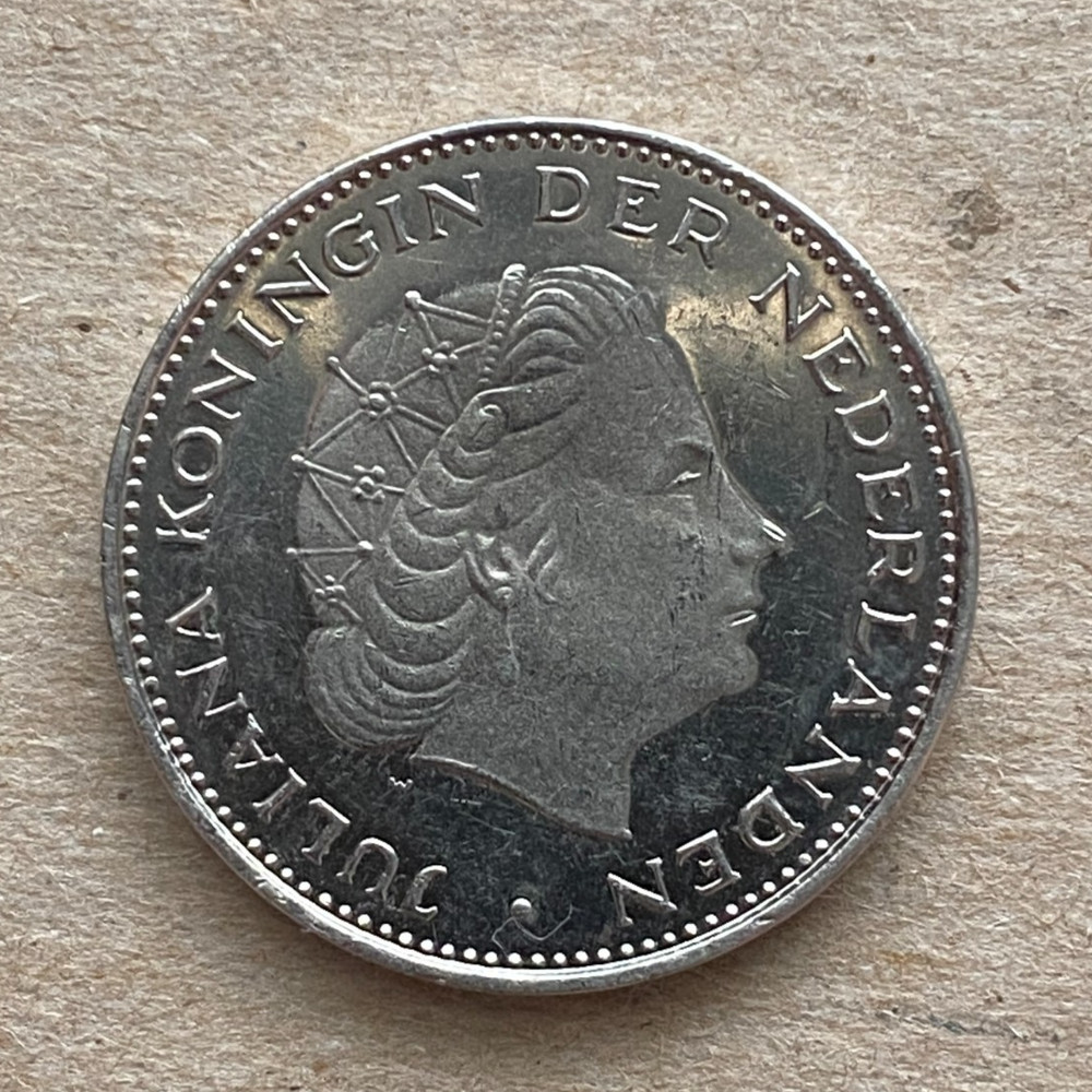 Netherlands, 2 1/2 Gulden, 1979, KM#197, Uncirculated
