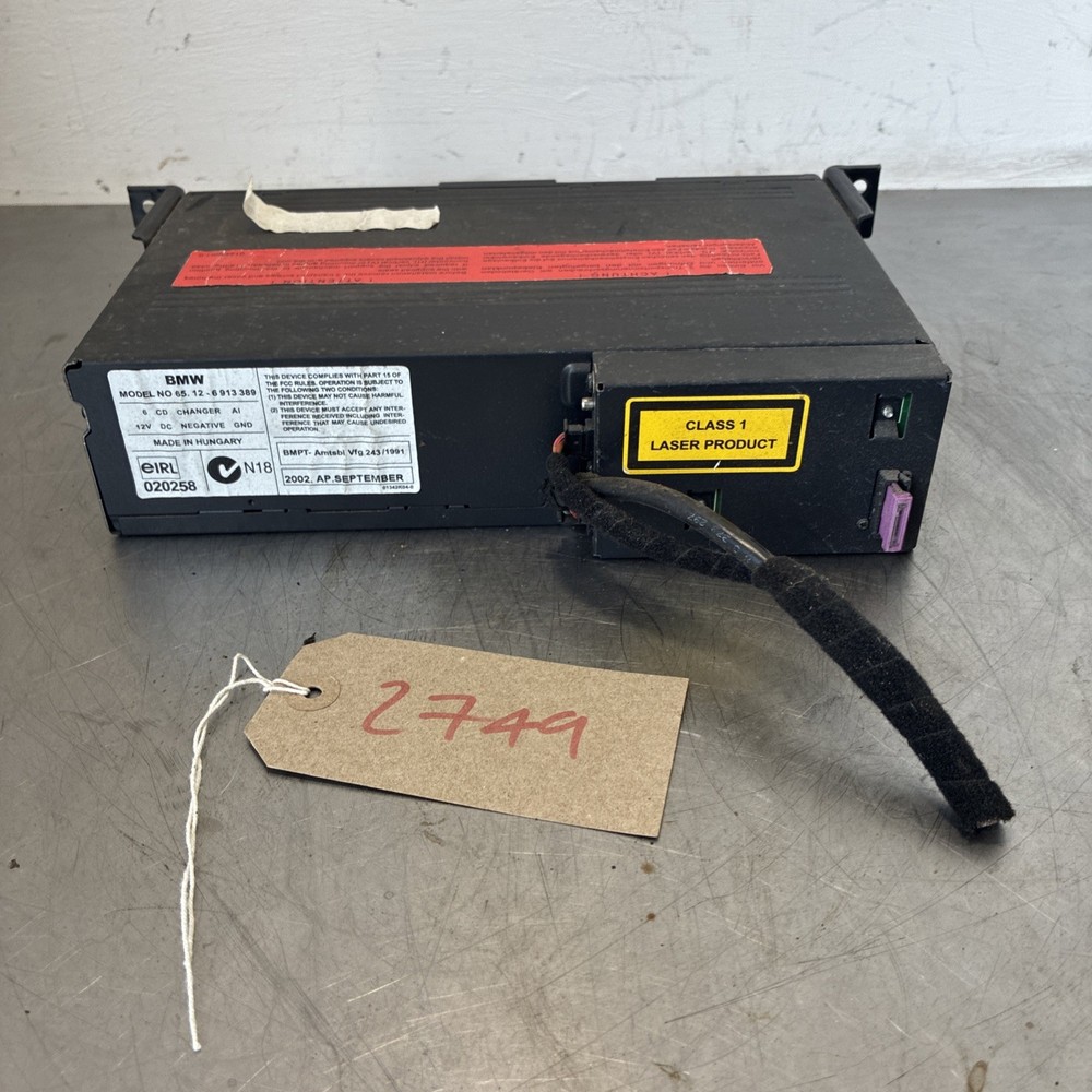 BMW 1 3 5 Series 6 Disc CD Changer Unit E46 E81 E82 E87 E90 E91 E92 E93