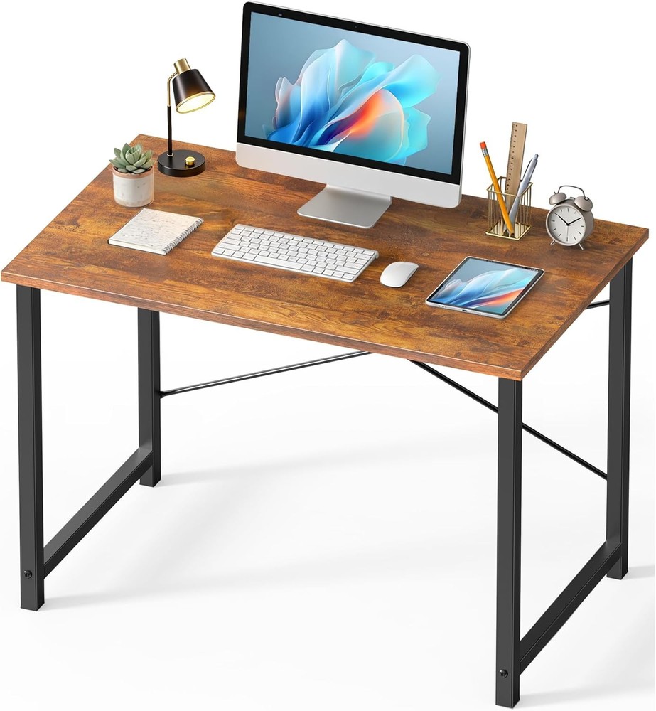 40 Inch Computer Home Office Desk Small Spaces Writing Work Study Student