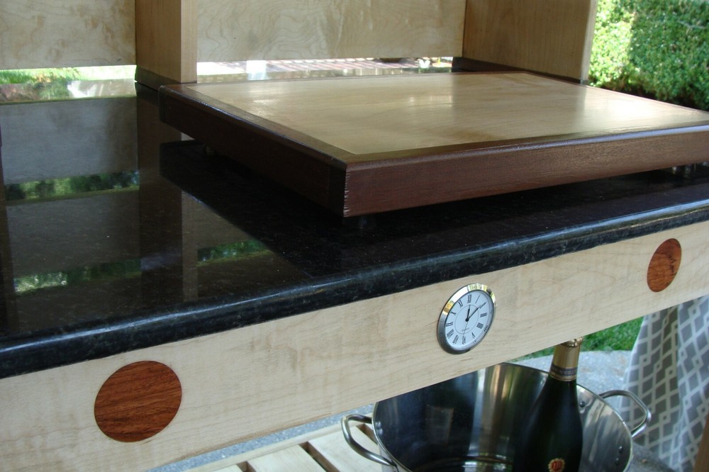 Serving Cart (Maple/Granite)