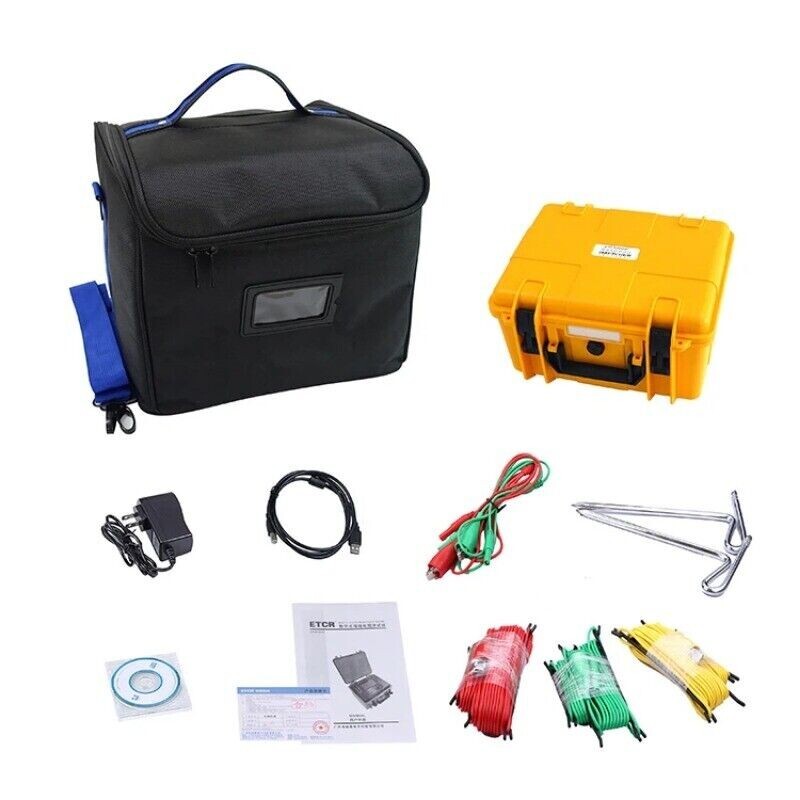 Earth Resistance Tester Ground Shaking Meter 0Ω～2000Ω with USB Communication