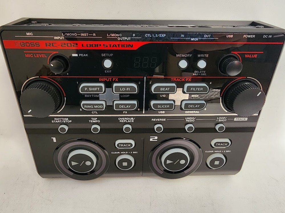 Boss RC-202 Multi Effects DJ Loop Station Looper