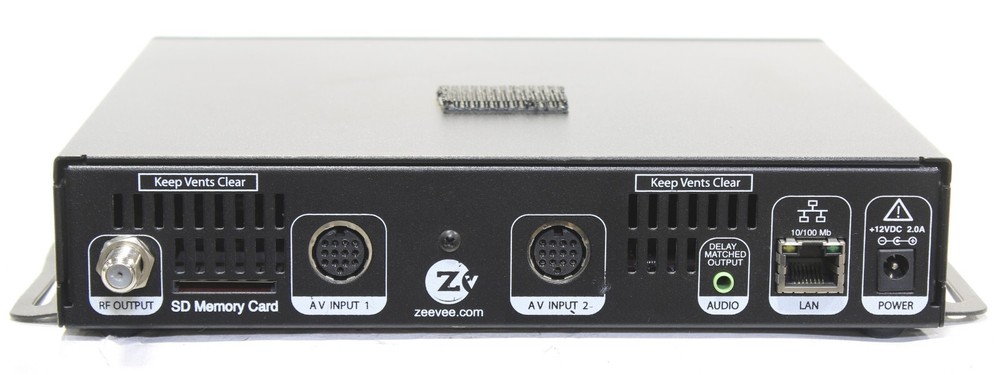 ZeeVee ZvPro 620 Dual-Channel Component/VGA HD Encoder & QAM Modulator