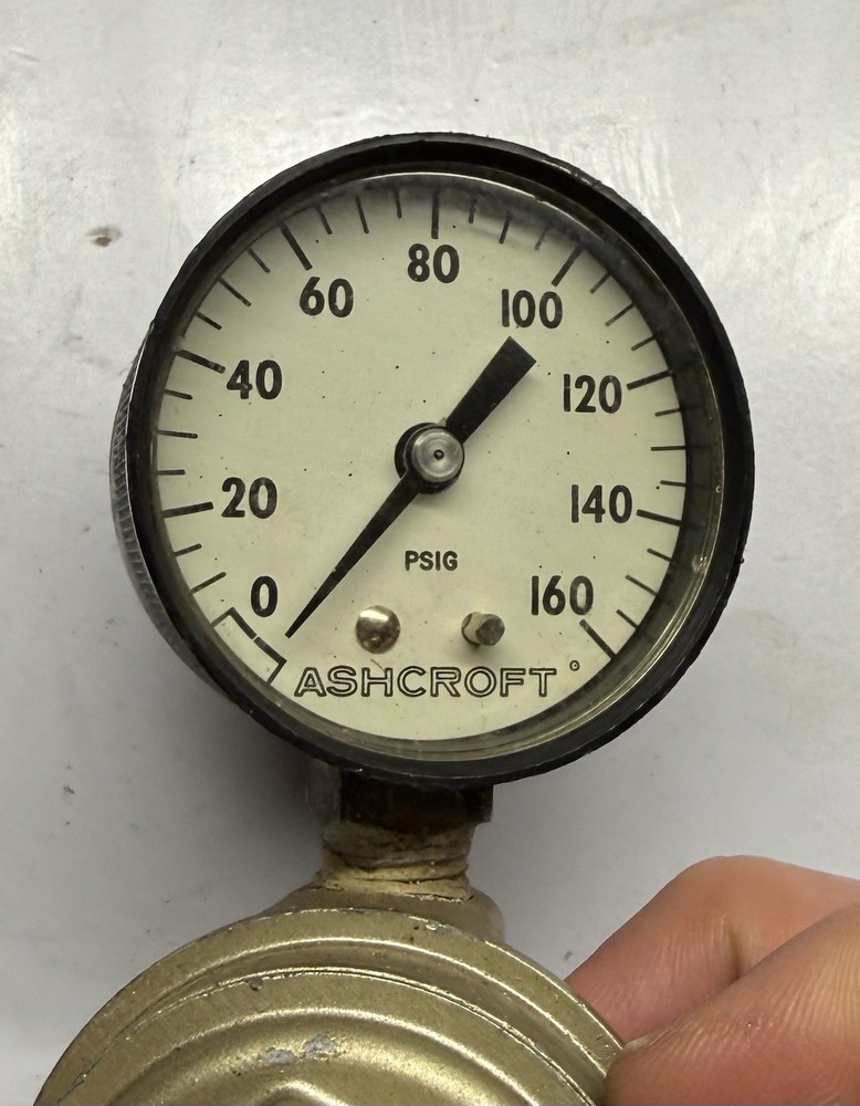 Vintage Ashcroft Gas Regulator