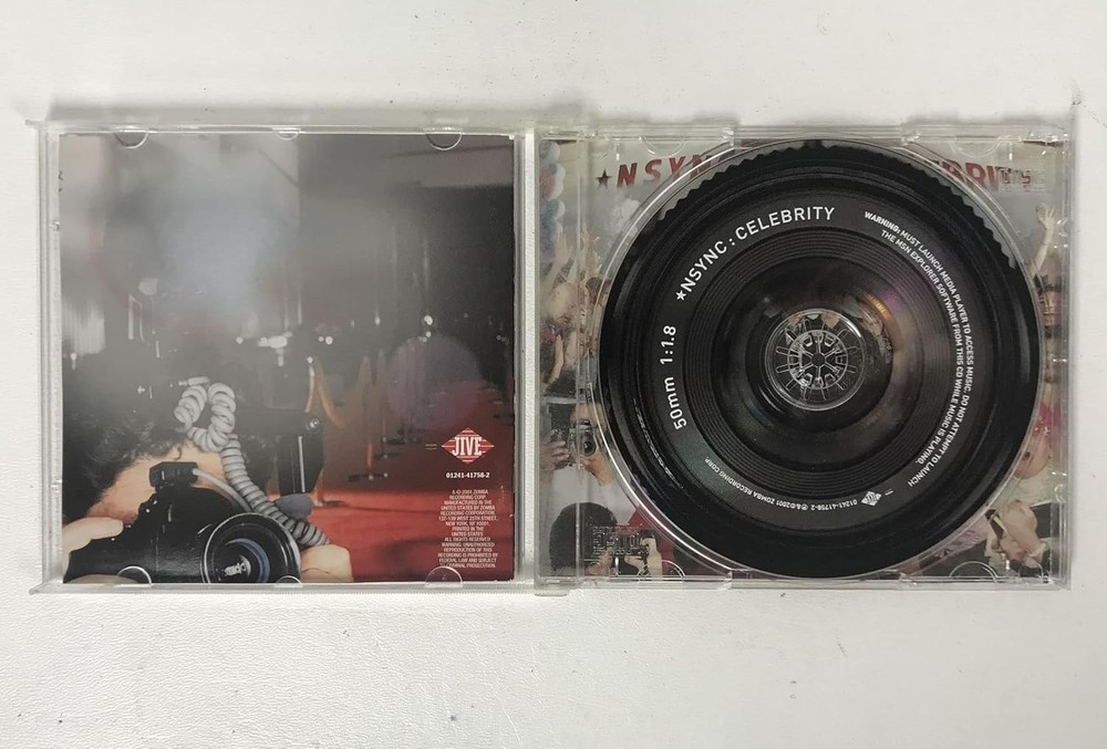 Justin Timberlake Signed Autographed "NSYNC" Music CD Compact Disc