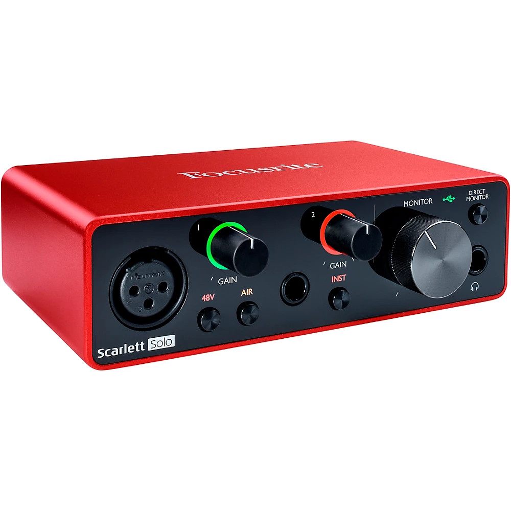 Focusrite Scarlett Solo USB Audio Interface (Gen 3)