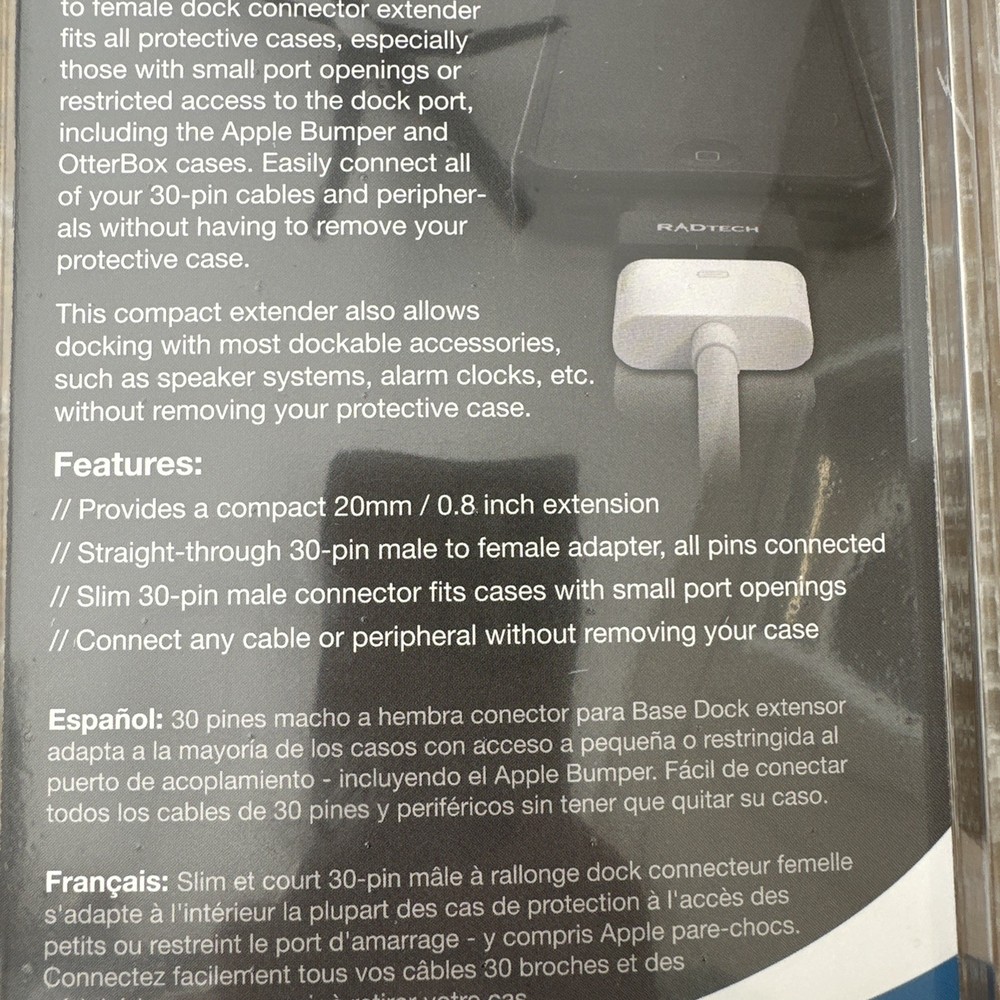 Radtech ProCable Shortz Extender (Model 16‑060)