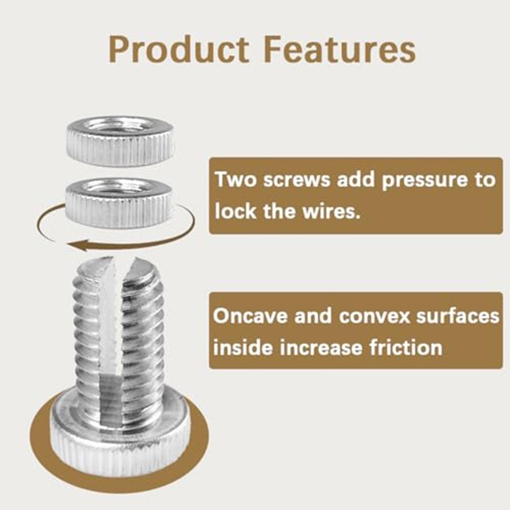 Simplify Your Installation Process 24pcs Split Bolt Joint Clip Connectors
