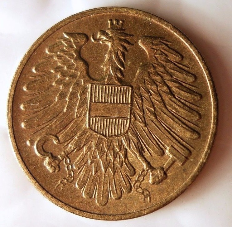 1951 AUSTRIA 20 GROSCHEN - Uncommon Type - FREE SHIP - BIN #EC2