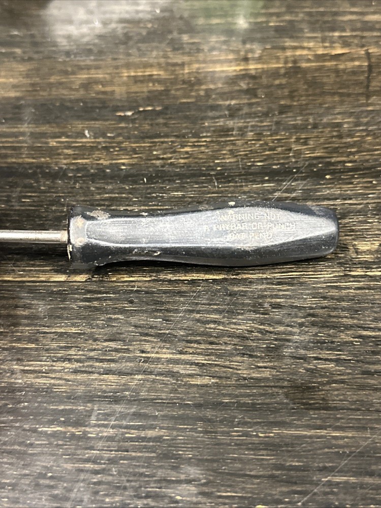 SNAP ON TOOLS 3ASAA BLACK HANDLE STRAIGHT MINI PICk ***Modified***