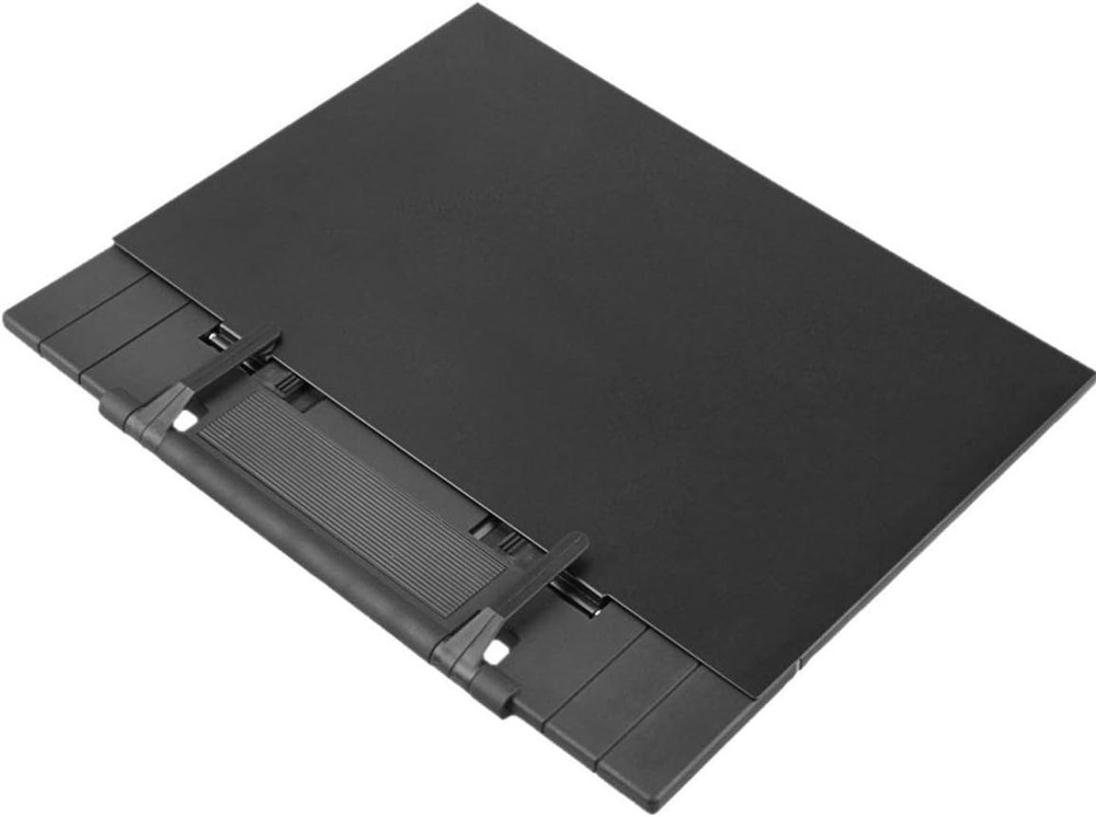 Elegant Desktop Document Holder with 7 Adjustable Positions - Compact & Black