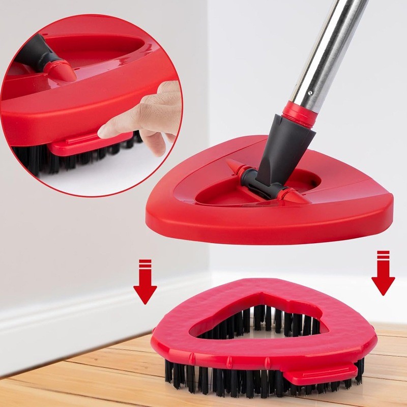 Brush to replace mop Adapted to O-Cedar RinseClean large triangular cleaning