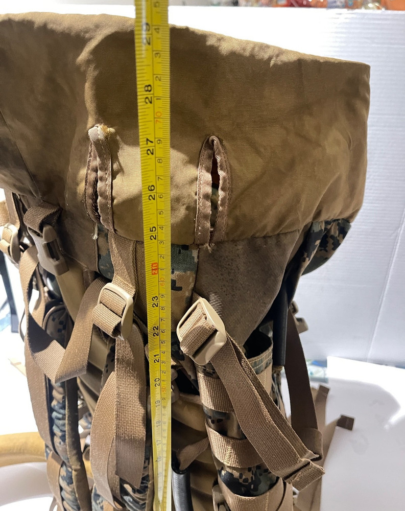 Authentic Military Backpack Large Tactical w/ Frame Used-Navy Field Pack