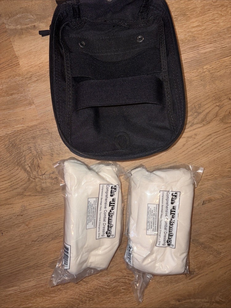 Black MOLLE first Aid Kit IFAK