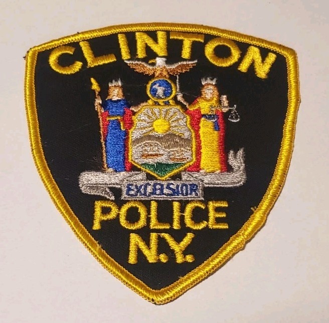 Clinton New York Police Shoulder Patch
