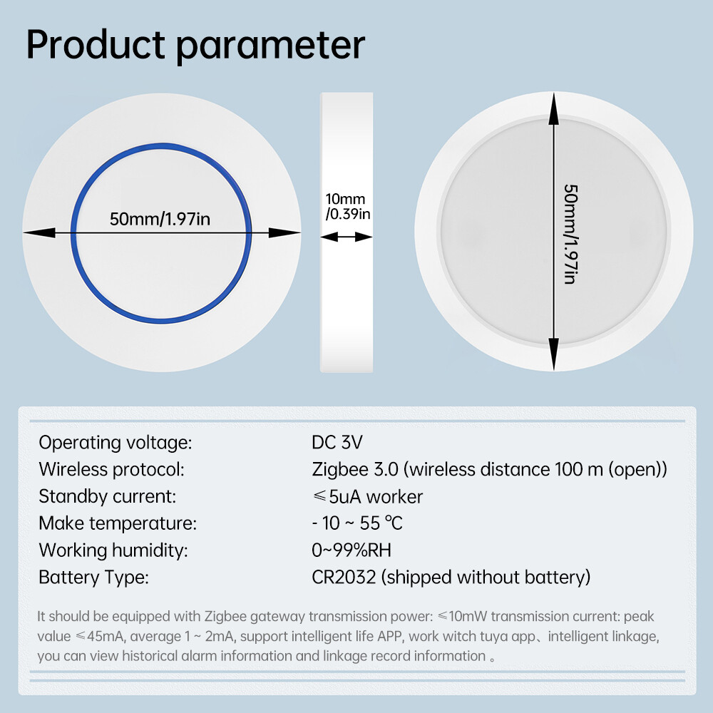 Zigbee Button Wireless Smart Scene Switch Electrical Automation Controller
