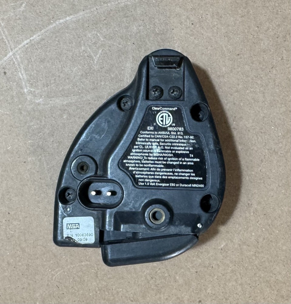 MSA VOICE AMPLIFIER CLEAR COMMAND SCBA 9800783