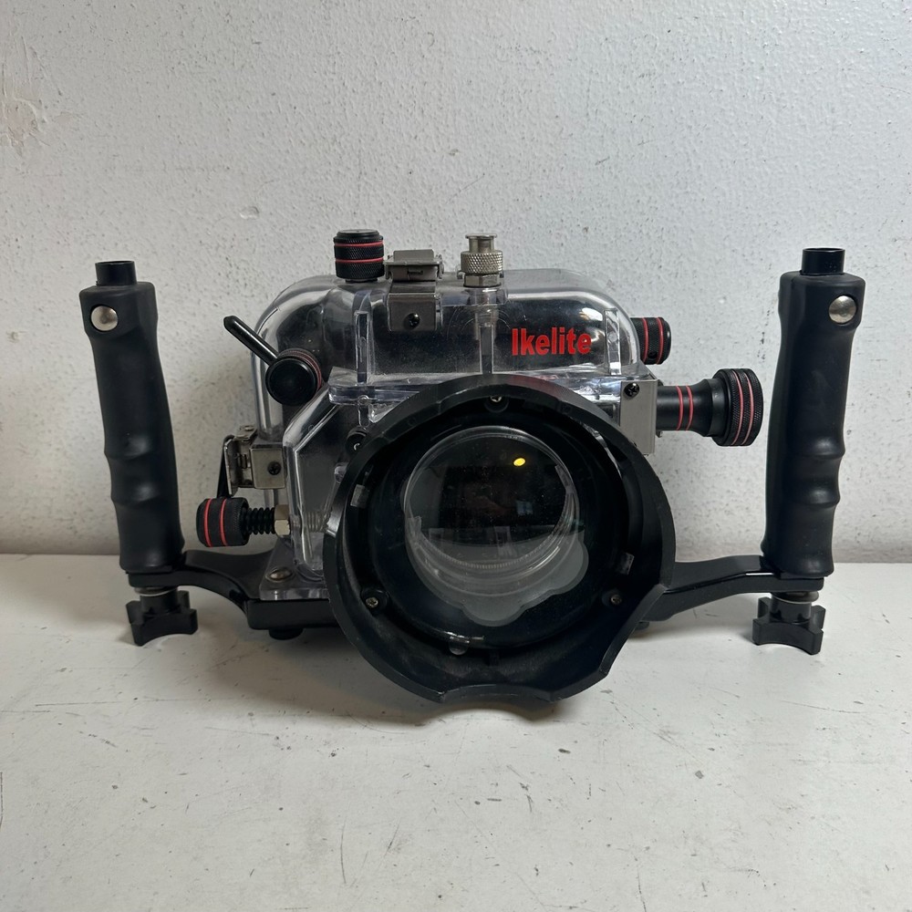 Ikelite Clear Black Polycarbonate Threaded Mount Underwater SLR Camera