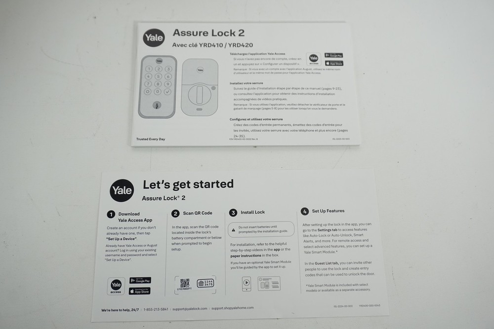 Yale Assure Lock 2 Keypad Single Cylinder Programmable Keyless Entry Deadbolt
