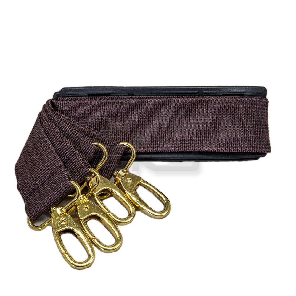 Professional Violin Oblong Rectangular Case 4/4 Size 4 Bow Holders 4/4 Full Size