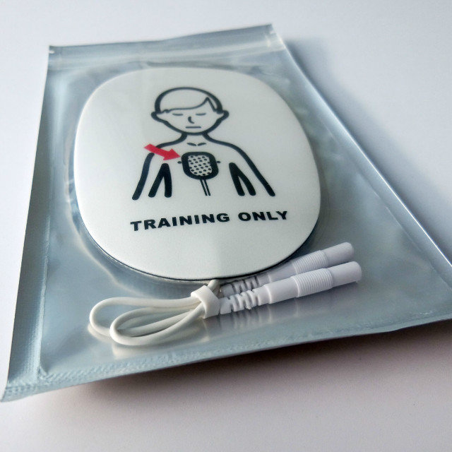 5 pairs/pack AED Child training pad Electrode Replacement pad for AED Trainer