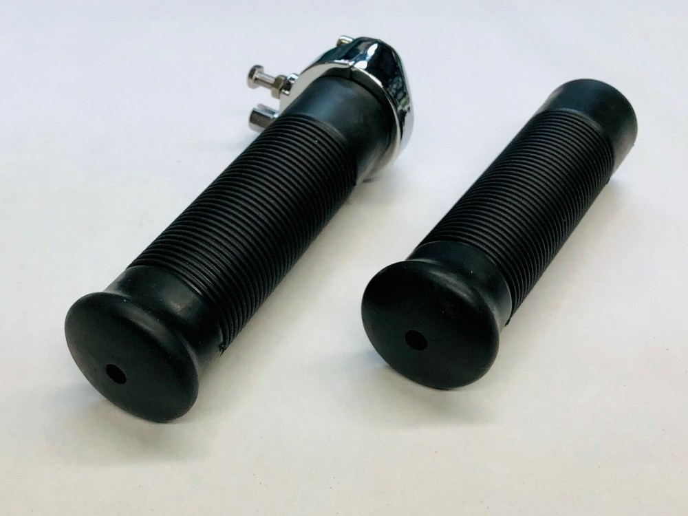 THROTTLE 1" WITH BLACK HARLEY STYLE GRIPS CHOPPER BOBBER