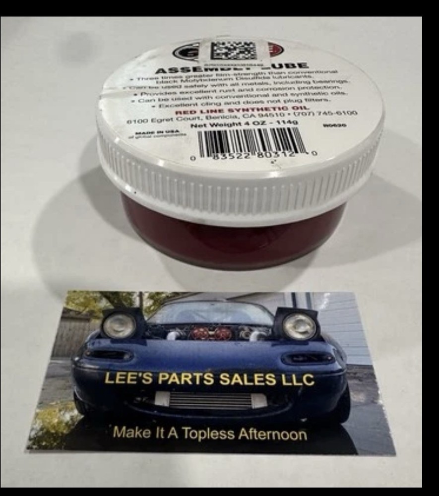 *New* *Unopened* Red Line Assembly Lube - 4oz.