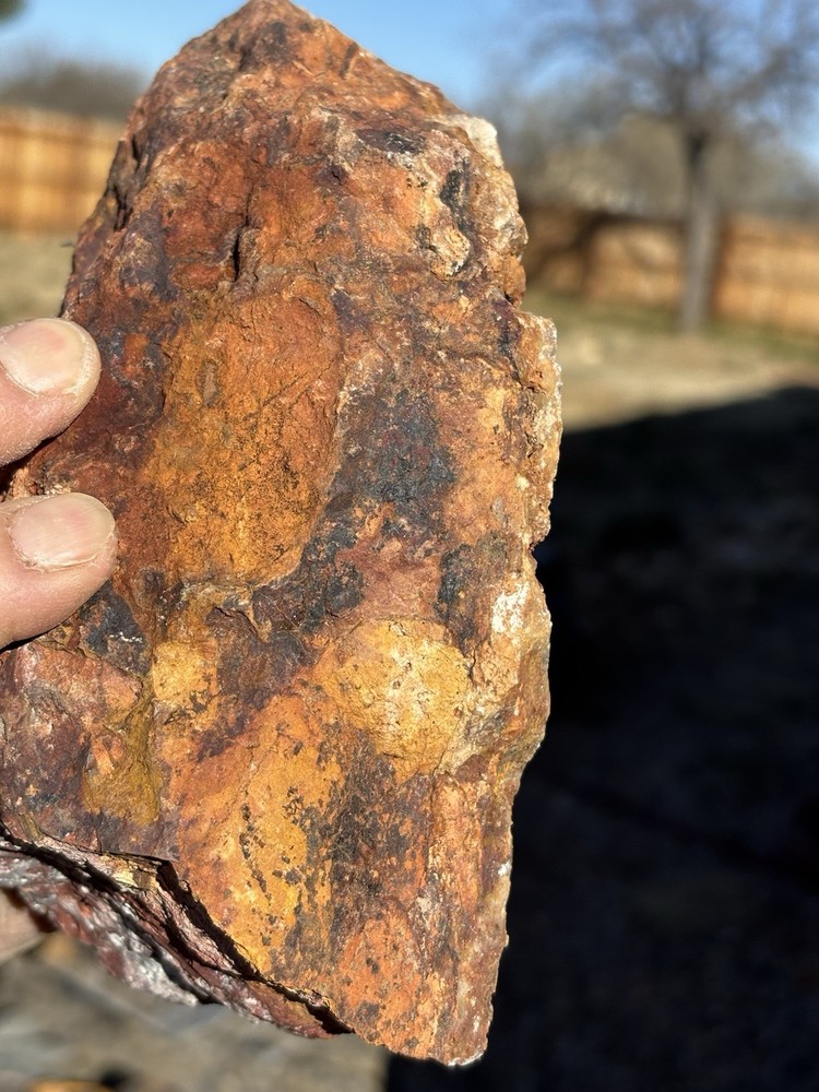 arizona iron stained gold ore limonite