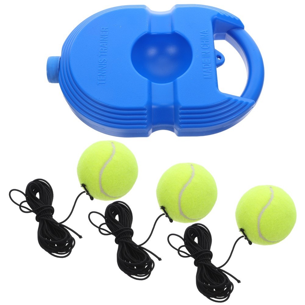 Tennis Trainer Rebounder Set With High Bounce Non Base Elastic String