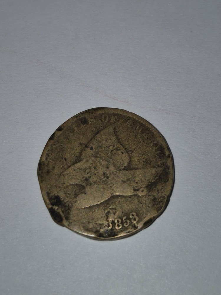 U.S. CULL TYPE COIN: 1858 Flying Eagle Cent SP10
