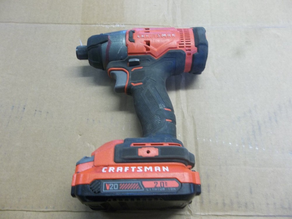 Craftsman CMCF800 20v Max Variable Speed Cordless Impact driver W/ 2.0ah Battery