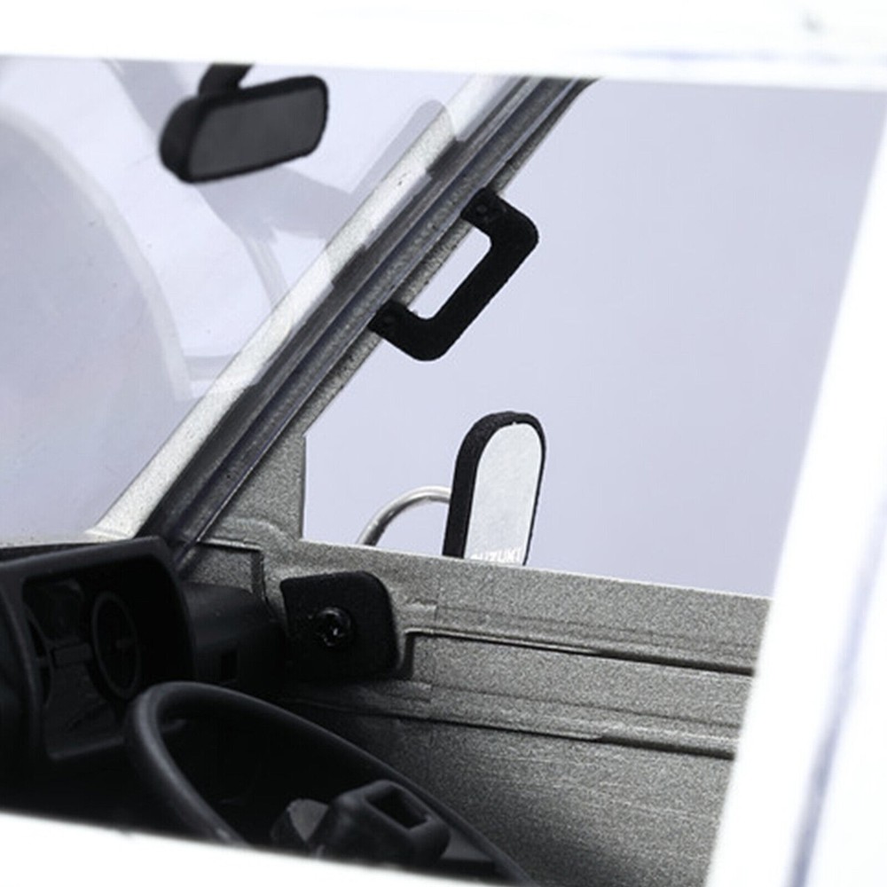 High Simulation Square Rearview Mirror For WPL D12 RC Truck DIY Modification