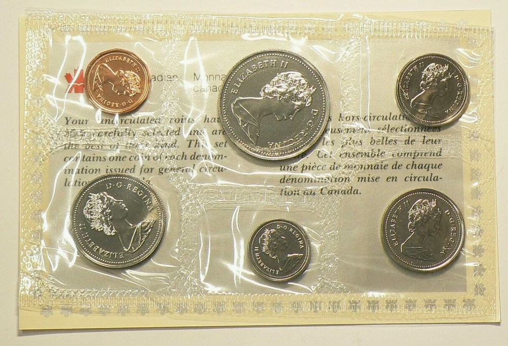 1987 Canada Uncirculated Coin Set #6796