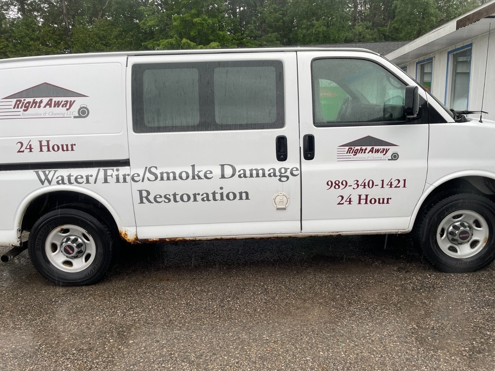Chevy van with Butler Truck mount system