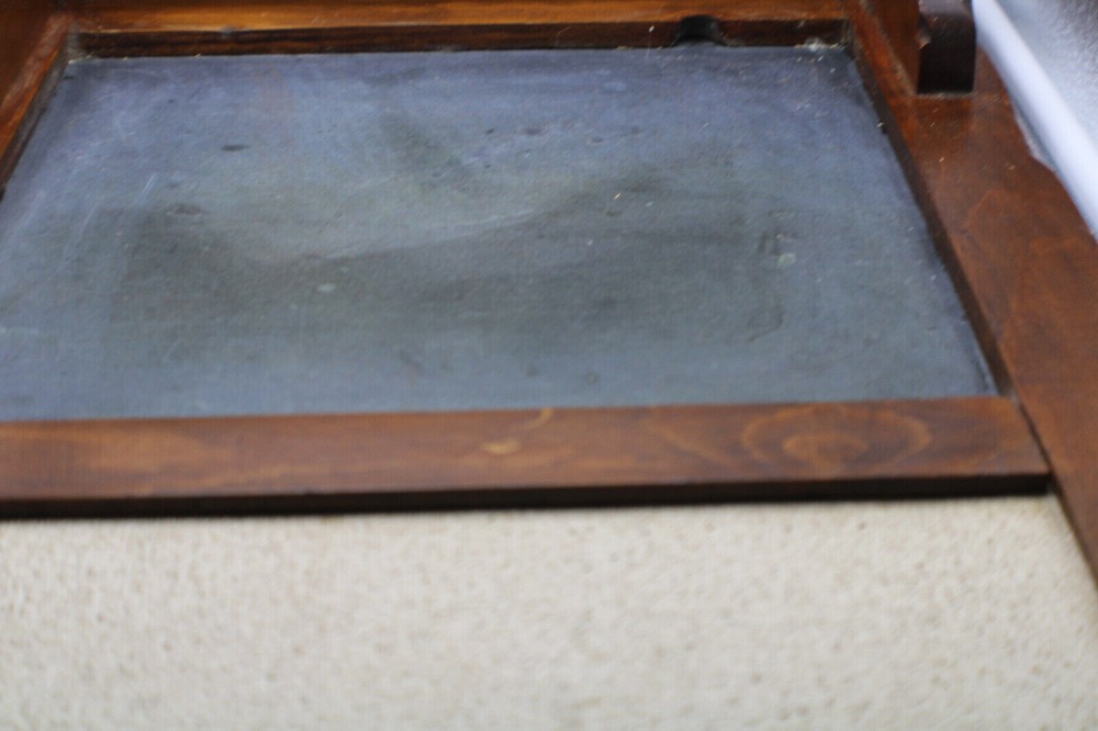 Vintage Retro Colonial Solid Pine Corkboard-Chalkboard-Storage Wall Unit