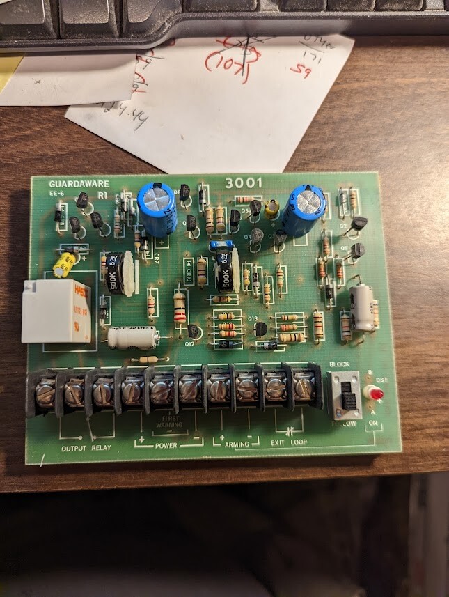 GUARDWARE EE-6A EXIT/ENTRY MODULE, NEW IN BOX, WITH INSTRUCTIONS