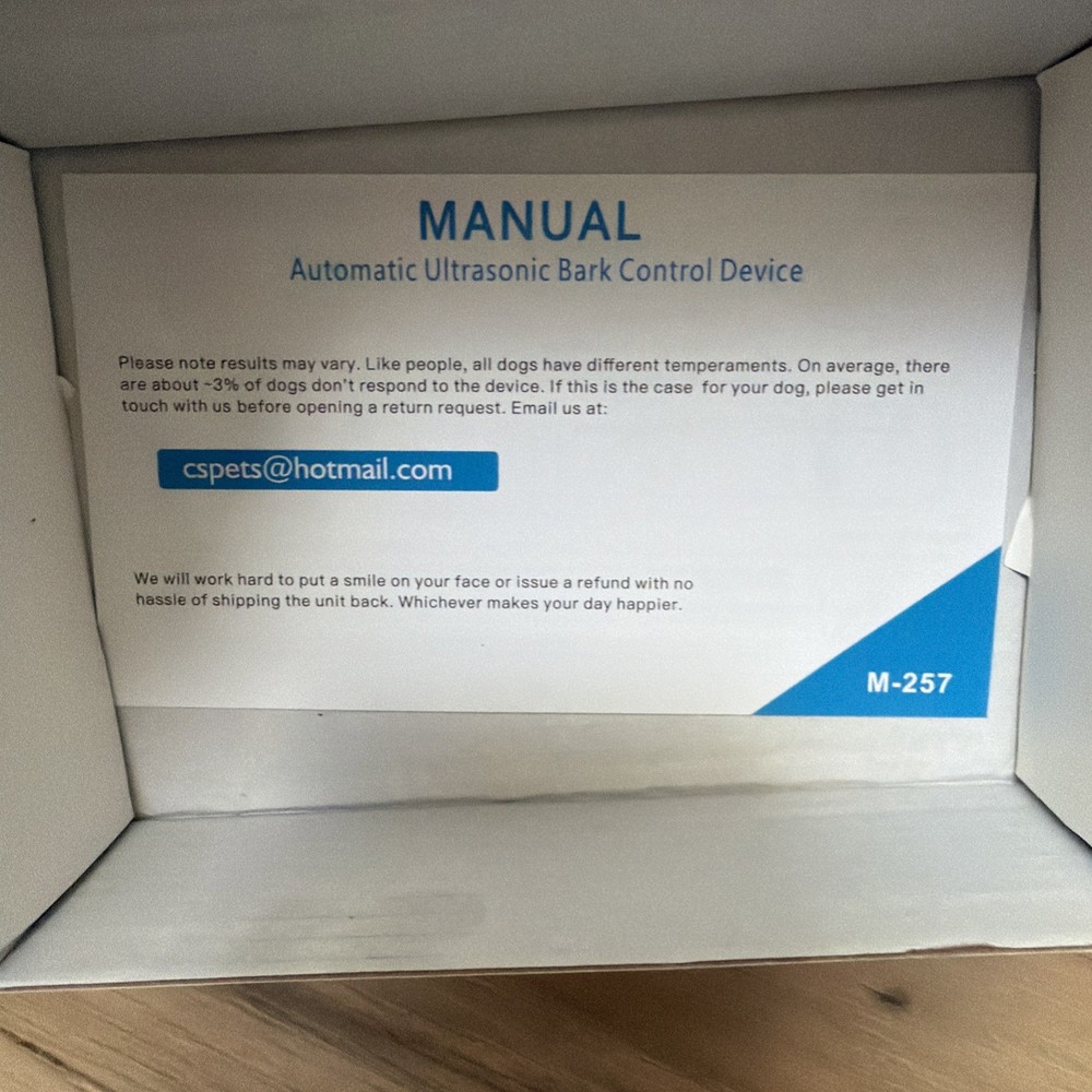 Intelligent Automatic Ultrasonic Bark Control Device