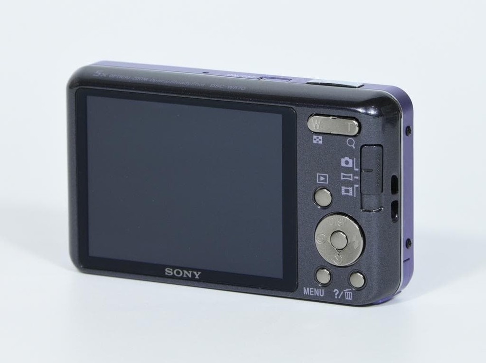 Sony DSC W570 Violet Digital Camera Compact Ready to Use Excellent