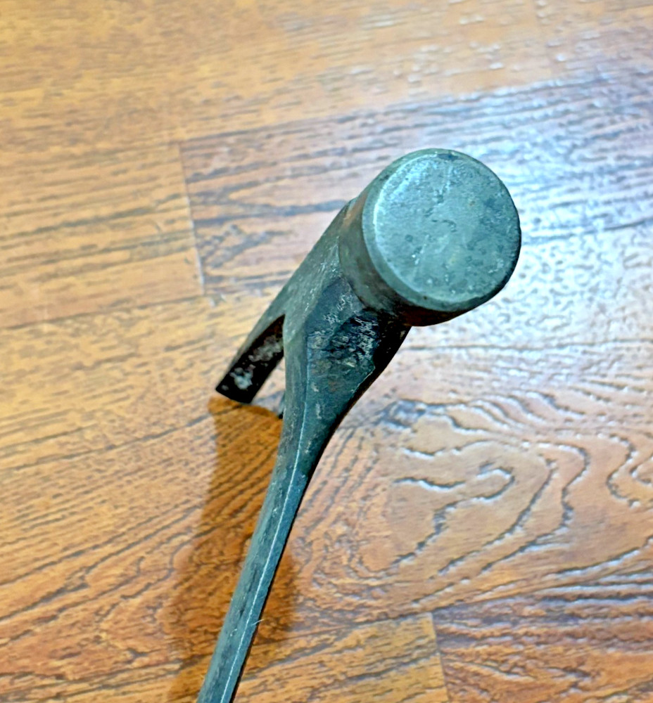 1-1/2 LB Claw Hammer Gray & Blue Marked "K"