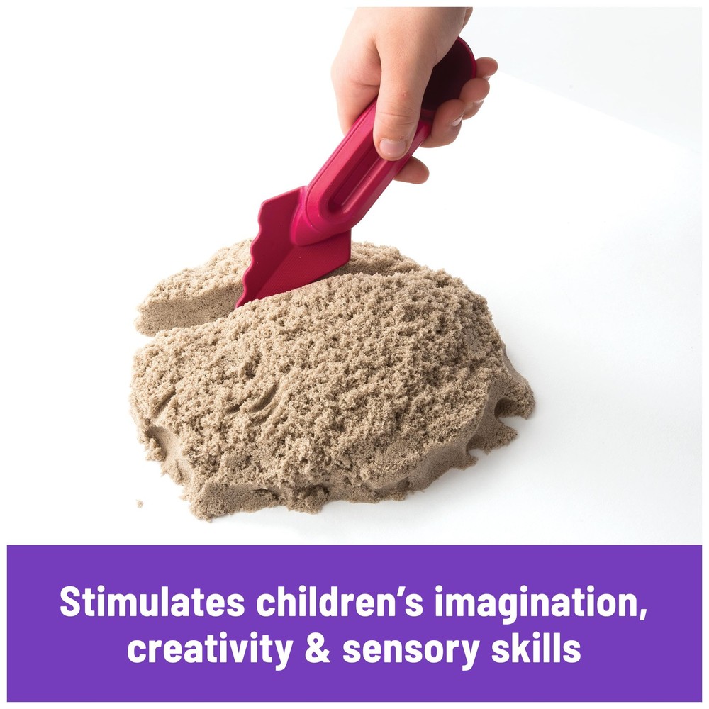 , Folding Sand Box with 2lbs Play Sand, 7 Molds & Tools, Storage Case, Sensor...