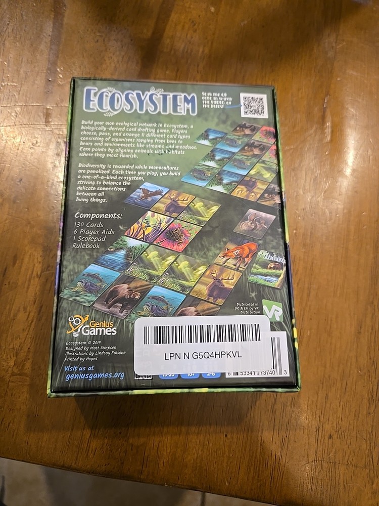 ECOSYSTEM Card Game by Genius Games