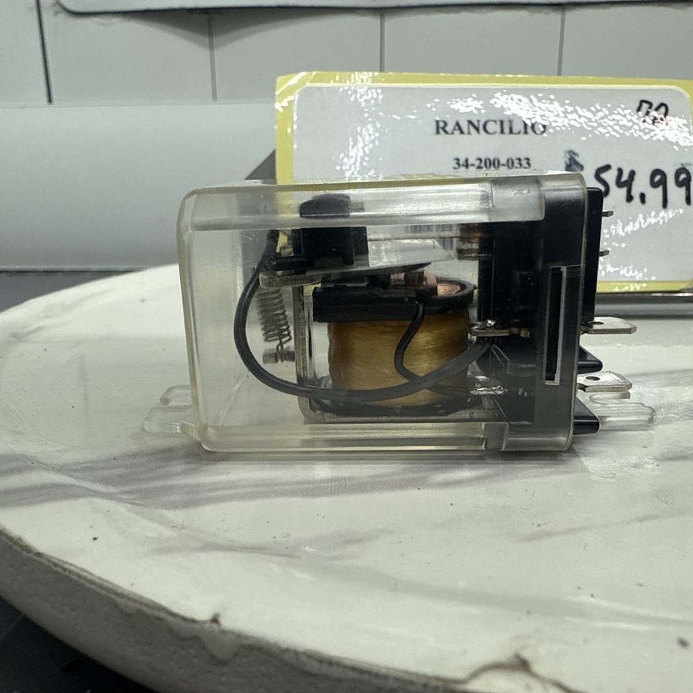 (NEW) Rancilio S20 110V Relay Part# 34200033