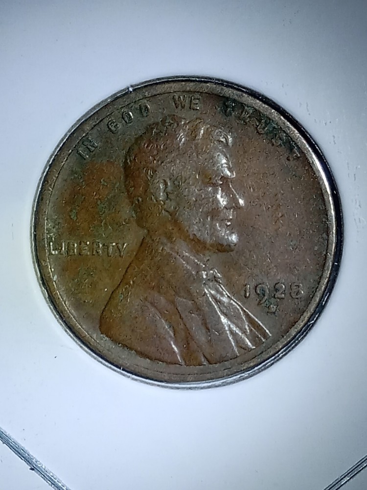 1928 Denver Lincoln Cent With Strong Rotated Reverse!!!