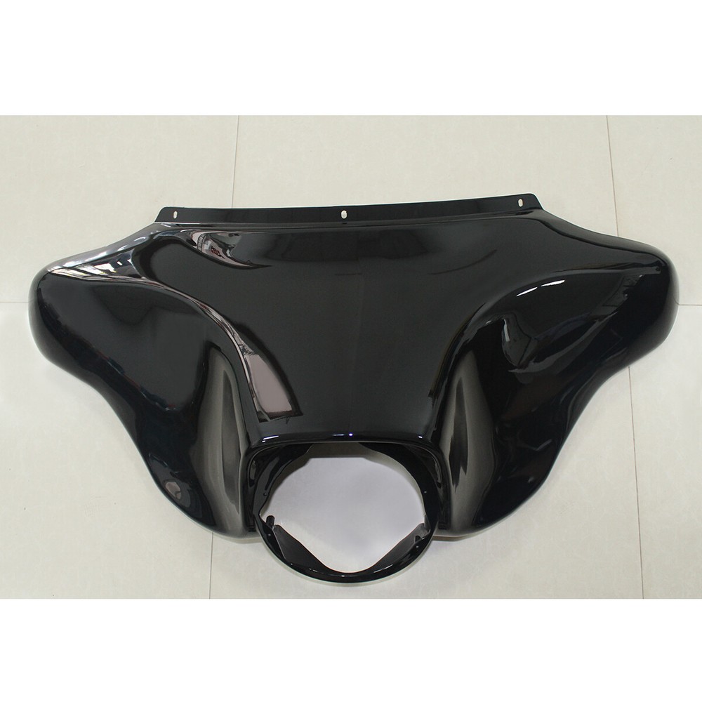 Vivid Black Front Batwing Upper Outer Fairing For Harley Davidson Touring 96-13
