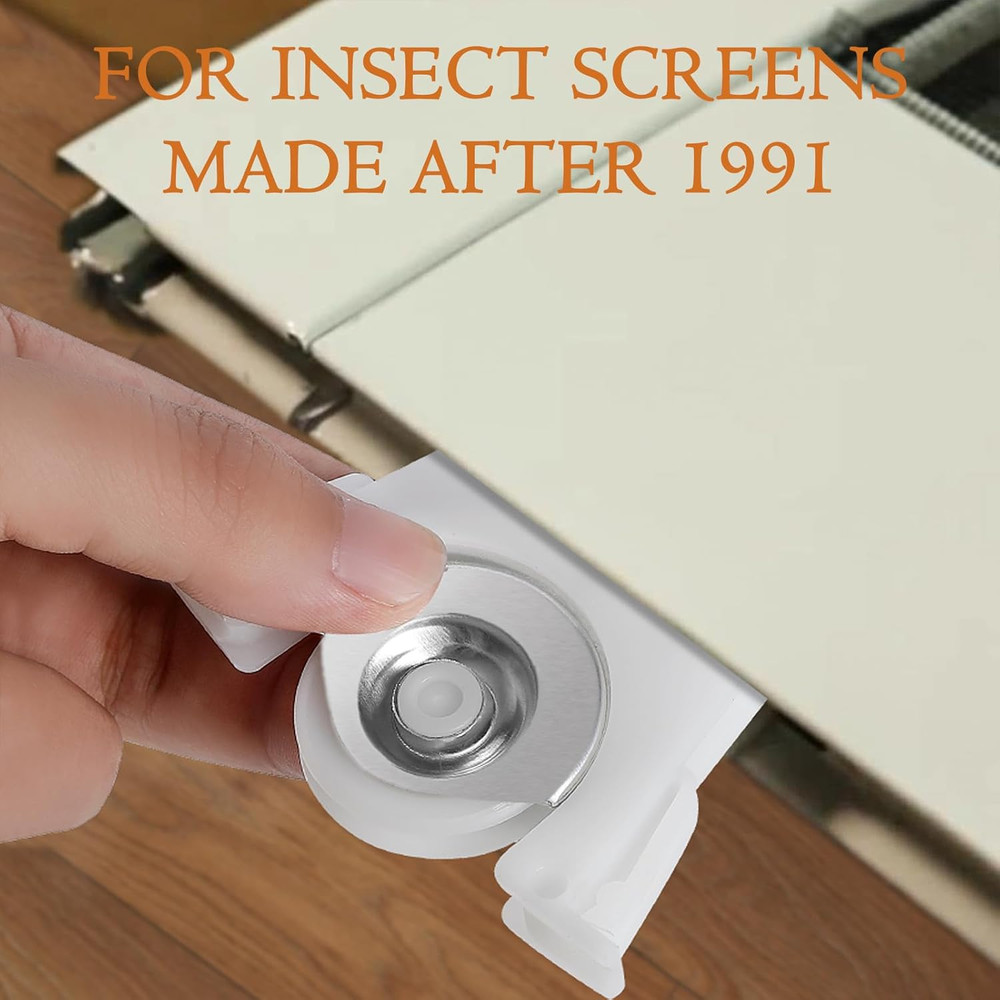 Andersen Sliding Screen Door Lower Roller Assembly, 2 Pack, Adjustable Wheels