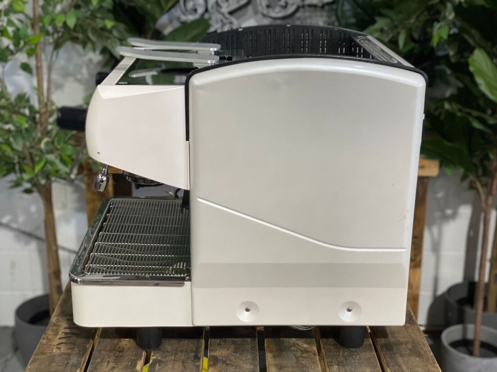 EXPOBAR G10 COMPACT CAPSULE 2 GROUP WHITE ESPRESSO COFFEE POD MACHINE