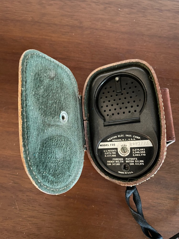 Vintage Weston Master II Exposure Light Meter Model 735 - Good Condition